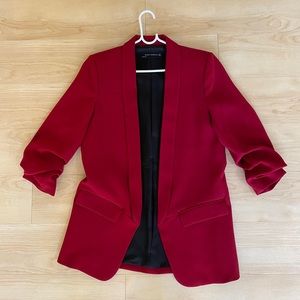 Red blazer from Zara Size small